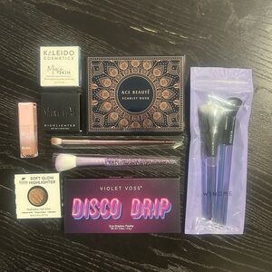 Violet Voss Disco Drip Eyeshadow Palette Bundle with YC, Ace Beaute and more